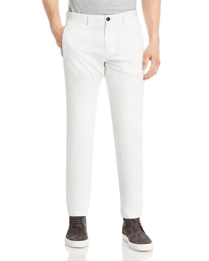商品Theory|Zaine Slim Straight Cotton Stretch Pants,价格¥914,第1张图片