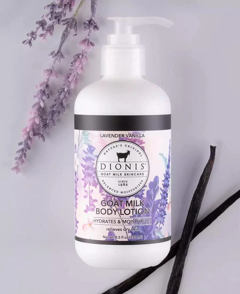 商品Dionis|Lavender Vanilla Goat Milk Body Lotion, 8.5 fl oz.,价格¥113,第2张图片详细描述