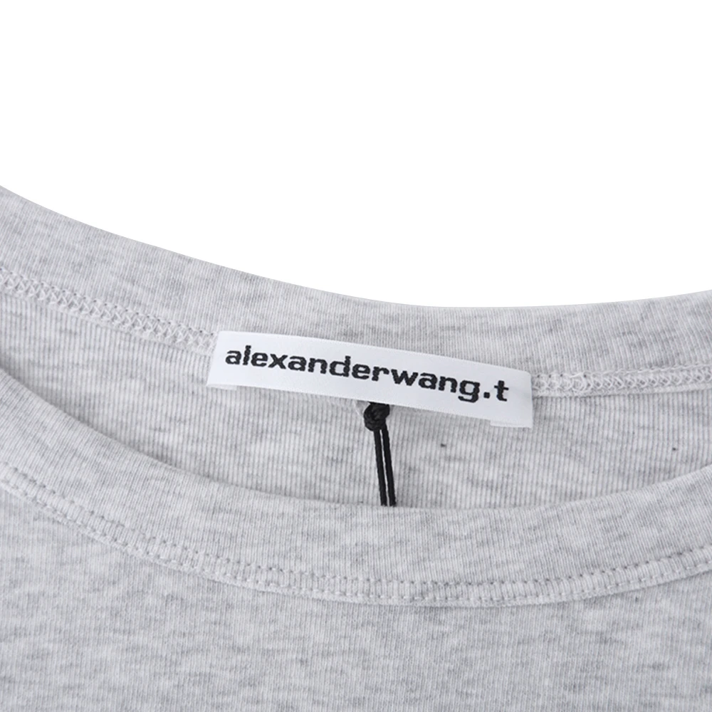 ALEXANDER WANG 灰色女士T恤 4CC1201075-012 商品