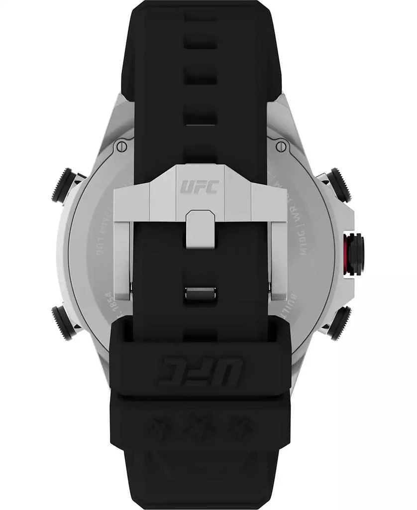 商品Timex|UFC Men's Kick Digital Black Polyurethane Watch, 49mm,价格¥1122,第5张图片详细描述