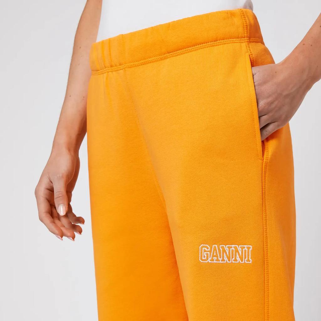 商品Ganni|Ganni Women's Software Isoli Sweatpants - Bright Marigold,价格¥407,第6张图片详细描述