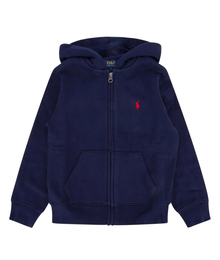 商品Ralph Lauren|Ralph Lauren Kids Zip-Up Long-Sleeved Hoodie,价格¥540,第1张图片