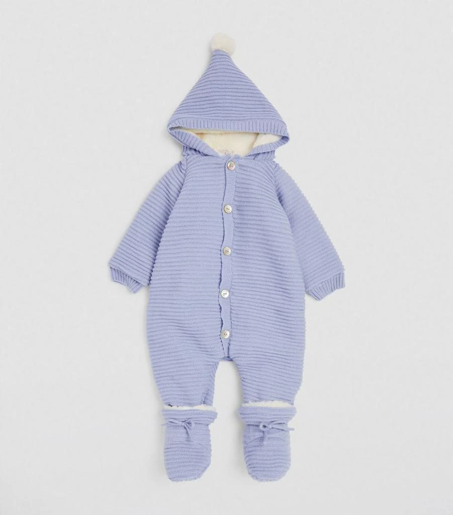 商品Paz Rodriguez|Knitted Snowsuit and Boots Set (1-12 Months),价格¥942,第2张图片详细描述