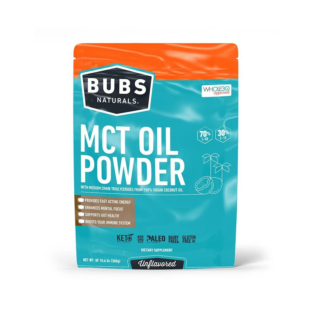 商品BUBS Naturals|MCT Oil Powder 10.6oz.,价格¥276,第1张图片
