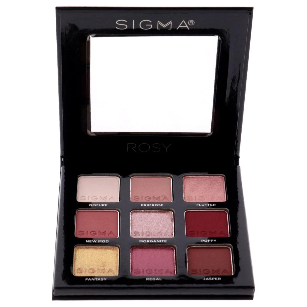 商品Sigma Beauty|Eyeshadow Palette - Rosy by Sigma Beauty for Women - 0.032 oz Eye Shadow,价格¥176,第2张图片详细描述