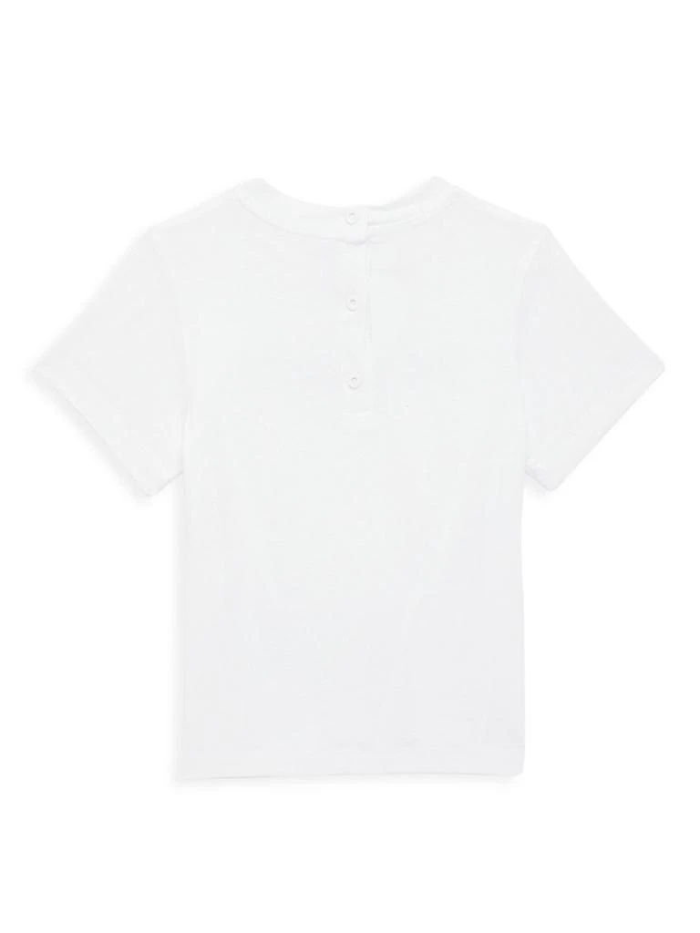 商品Balmain|Baby's Logo Crewneck T-Shirt,价格¥781,第3张图片详细描述