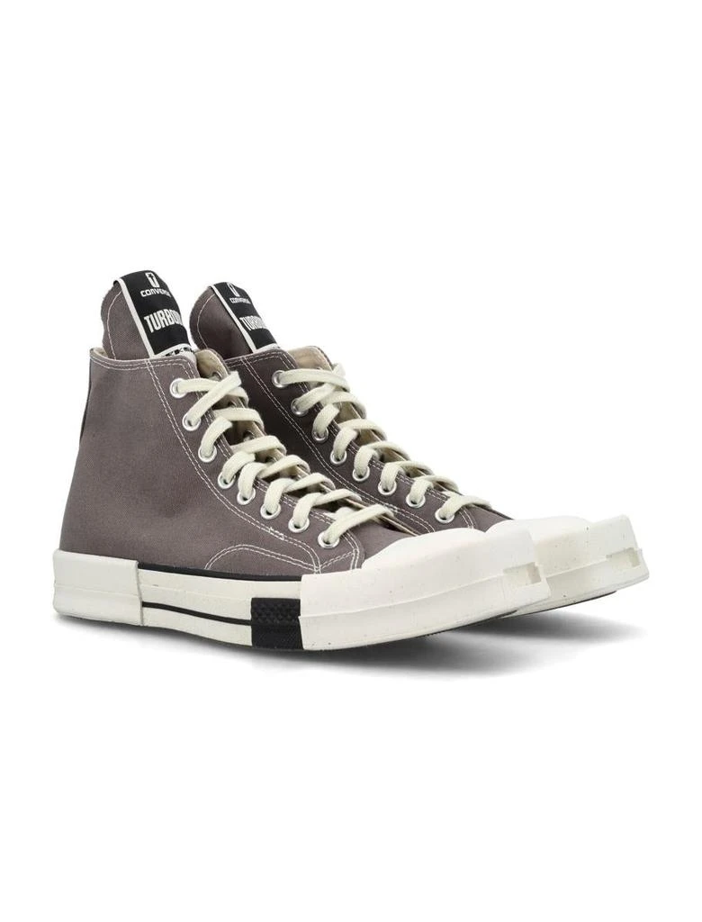 商品Converse|RICK OWENS DRKSHDW X CONVERSE Turbodrk laceless sneakers,价格¥848,第2张图片详细描述