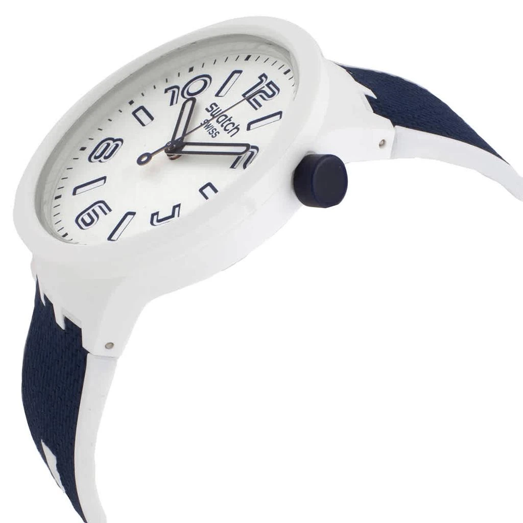 商品Swatch|Swatch Deep Snow Quartz White Dial Mens Watch SO27W102,价格¥580,第2张图片详细描述