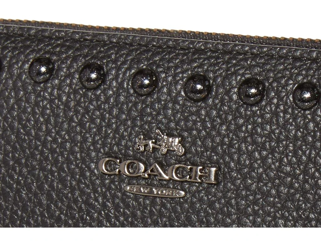 商品Coach|Lacquer Rivets Medium Zip Around,价格¥715,第3张图片详细描述