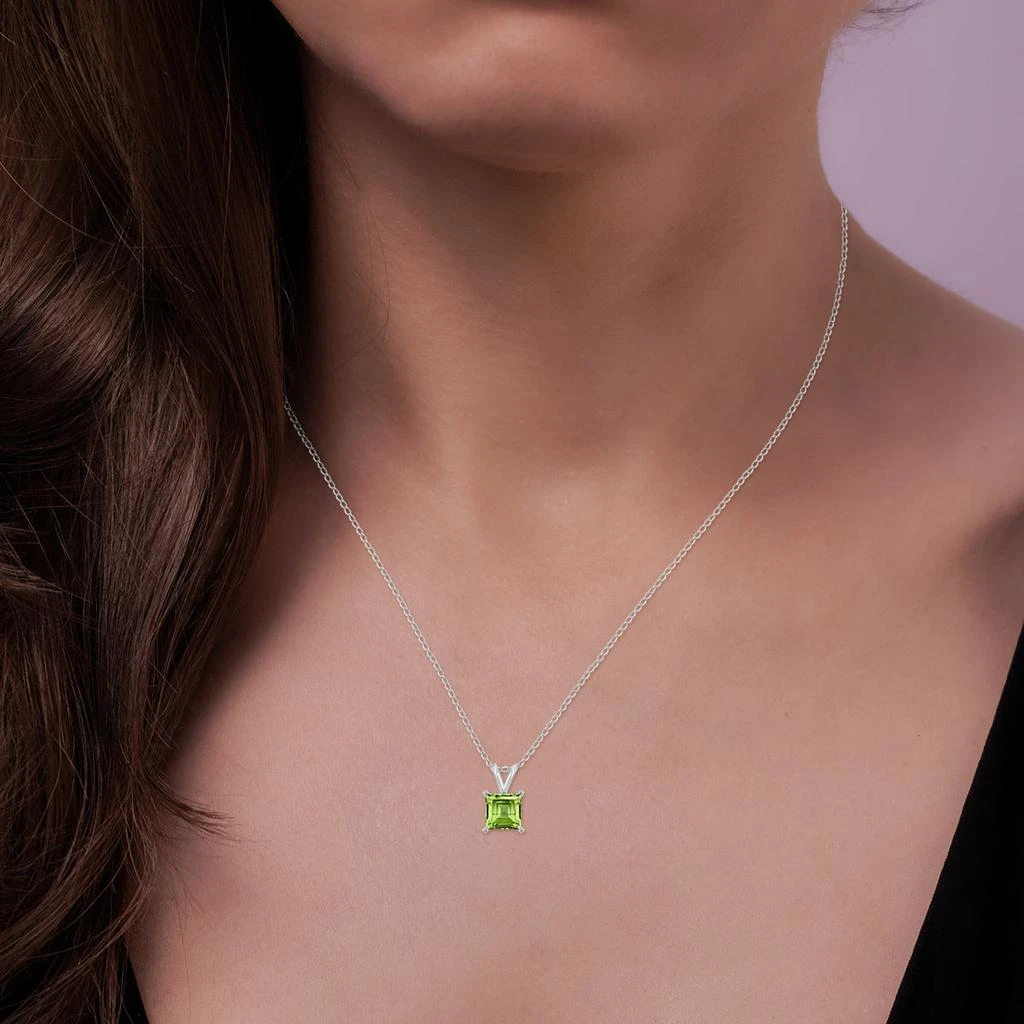 商品SSELECTS|14K  7Mm Square Peridot Pendant,价格¥2350,第5张图片详细描述