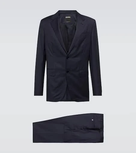 商品Zegna|羊毛西装套装,价格¥25336,第1张图片