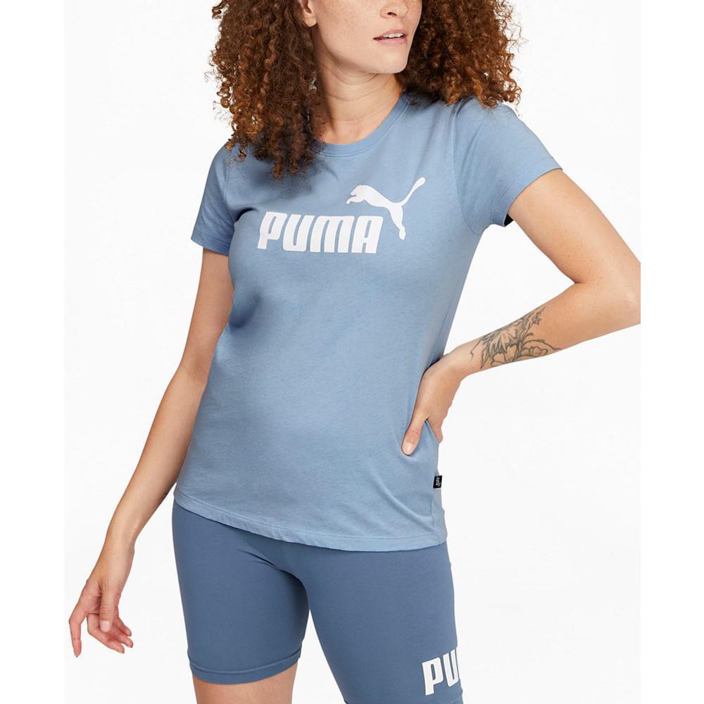 商品Puma|Women's Essential Cotton Logo Short-Sleeve T-Shirt,价格¥149,第1张图片