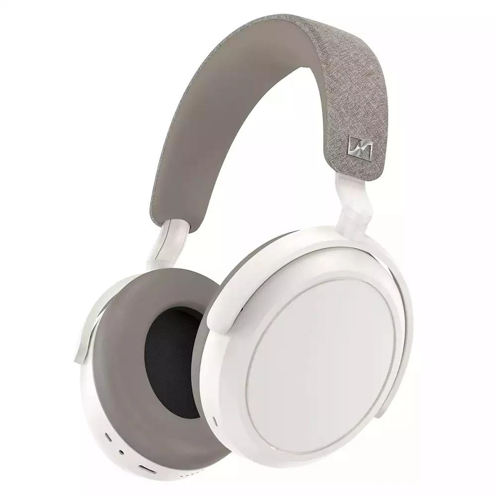 商品Sennheiser|Momentum 4 Wireless Headphones - Bluetooth Headset for Crystal-Clear Calls with Adaptive Noise Cancellation, 60h Battery Life, Customizable Sound, White,价格¥2843,第1张图片