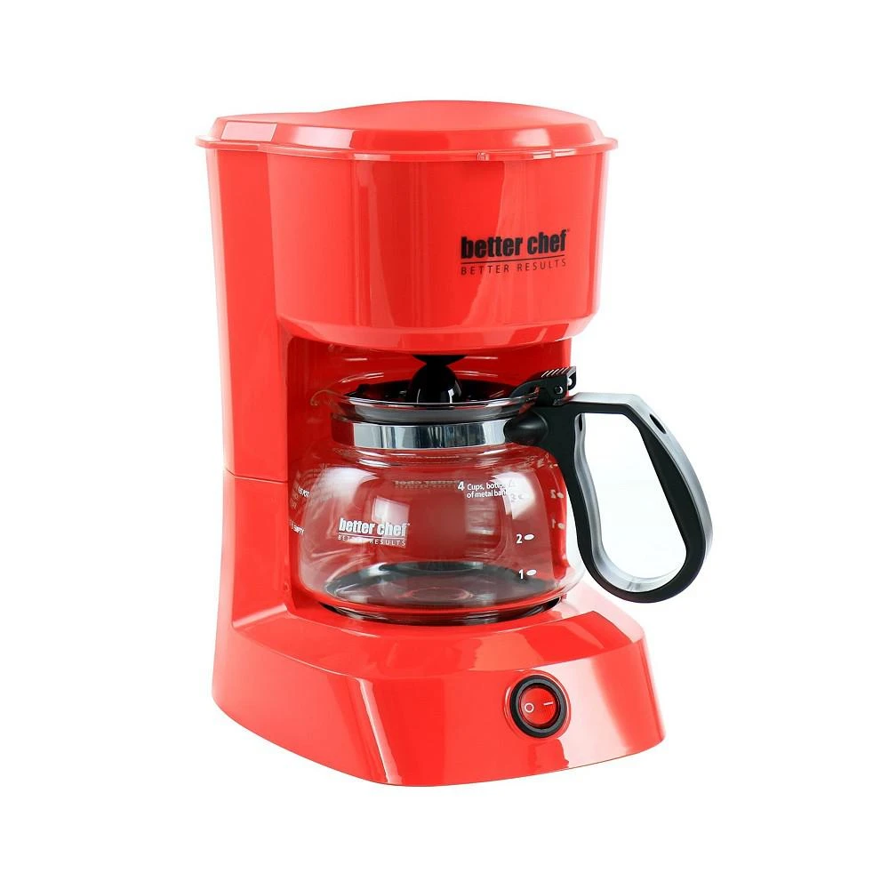 商品Better Chef|4 Cup Compact Coffee Maker with Removable Filter Basket,价格¥335,第1张图片