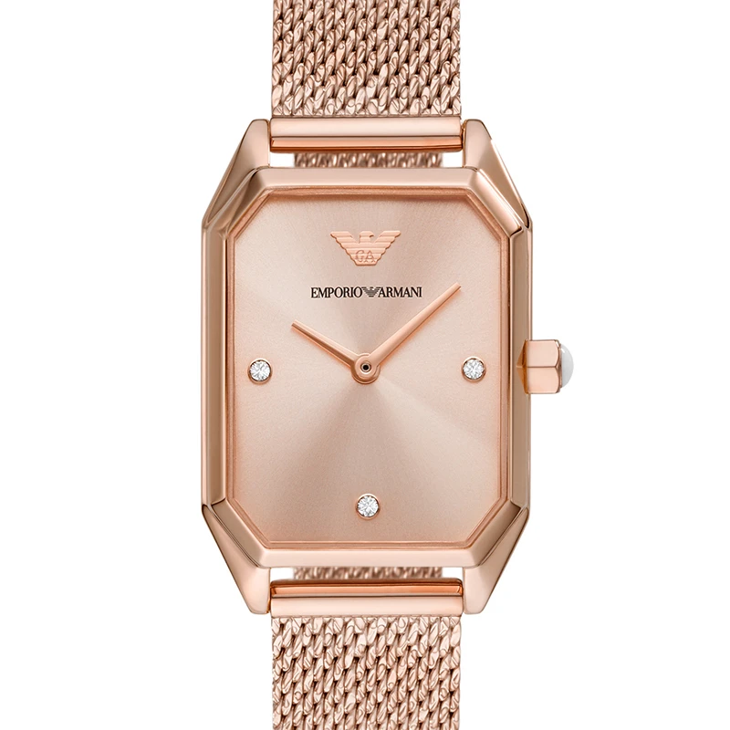 阿玛尼 （Emporio Armani）新款小方盘女士时尚石英表 AR11347 商品