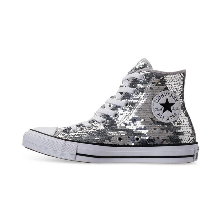 商品Converse|Chuck Taylor 女士镶亮片高帮休闲鞋,价格¥297,第3张图片详细描述