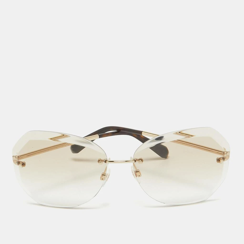 商品[二手商品] Chanel|Beige Gradient 4220 Spring Butterfly Sunglasses,价格¥5484,第1张图片