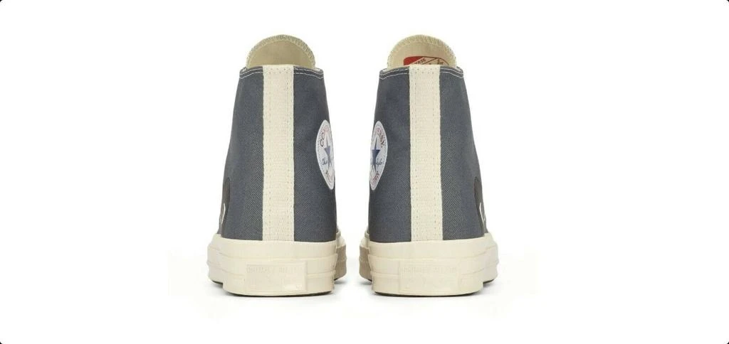 商品Comme des Garcons|COMME DES GARCONS PLAY X CONVERSE CHUCK TAYLOR HIGH TOP SNEAKERS,价格¥1103,第4张图片详细描述