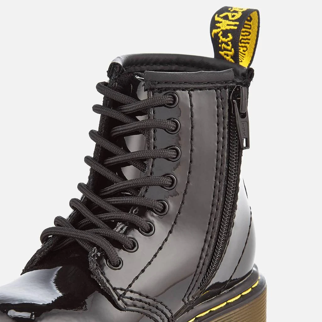 Dr. Martens Toddlers' 1460 T Patent Lamper Lace Up Boots - Black 商品