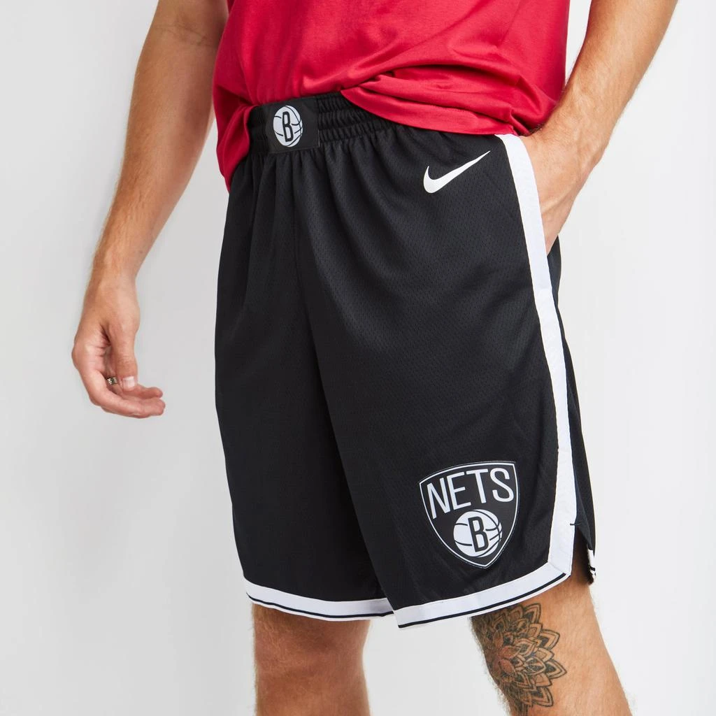 商品NIKE|Nike Nba Brooklyn Nets - Men Shorts,价格¥676,第4张图片详细描述