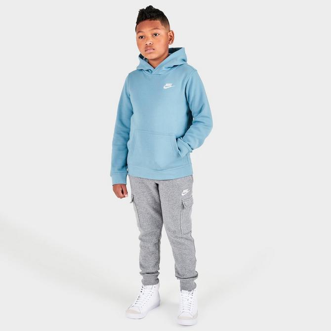 Boys' Nike Sportswear Club Fleece Pullover Hoodie商品第2张图片规格展示