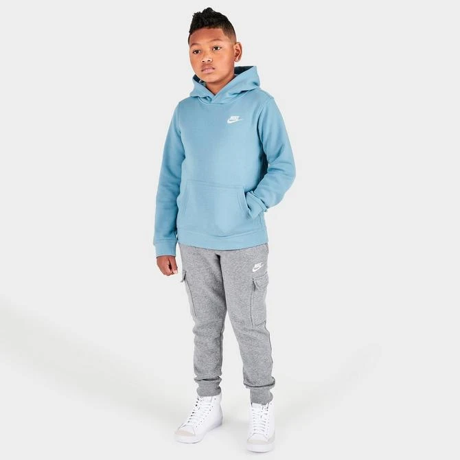 商品NIKE|Boys' Nike Sportswear Club Fleece Pullover Hoodie,价格¥297,第2张图片详细描述