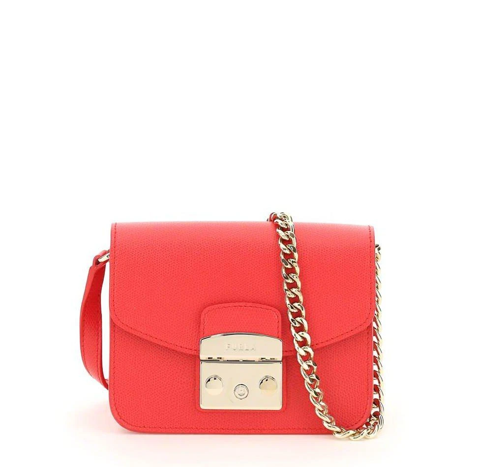 商品Furla|Furla Metropolis Logo-Engraved Mini Crossbody Bag,价格¥1009,第1张图片
