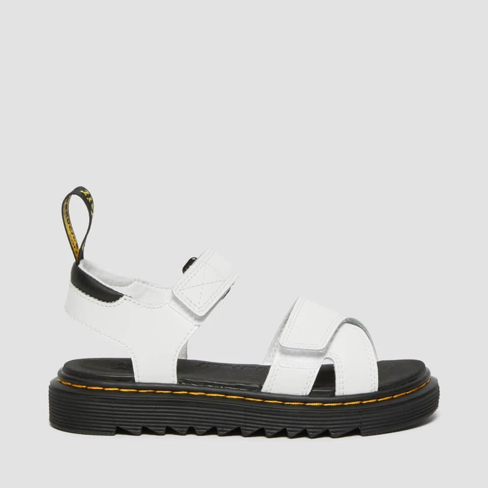 商品Dr. Martens|DR. MARTENS KIDS' VOSSIE LAMPER SANDAL - WHITE,价格¥351,第5张图片详细描述