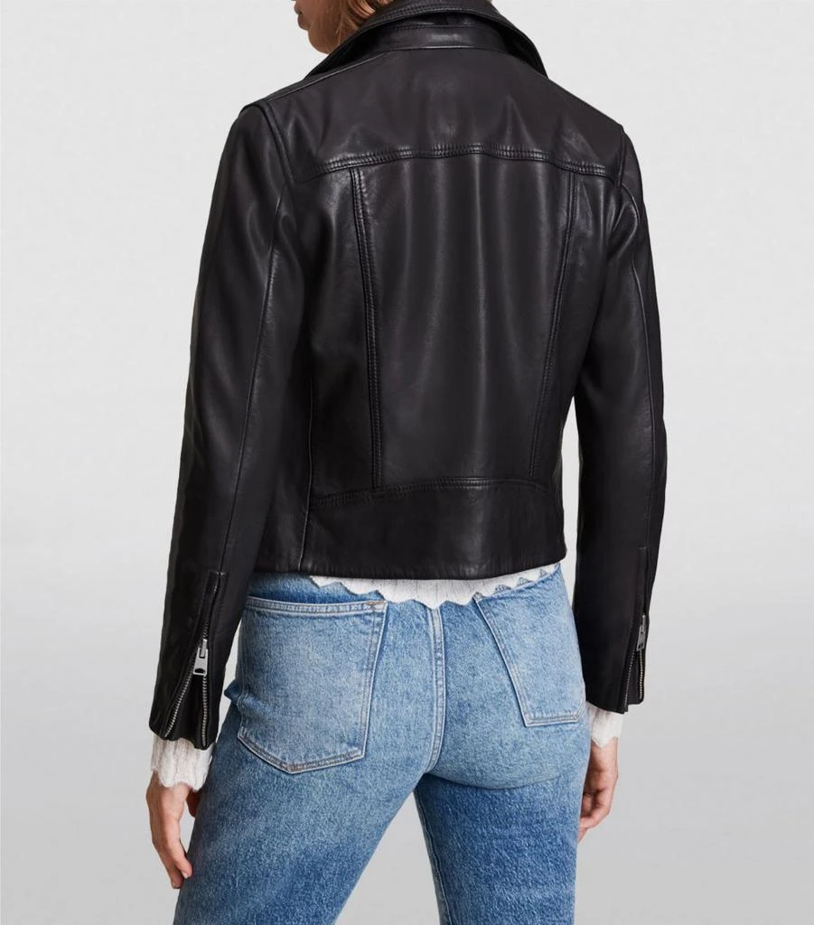 商品ALL SAINTS|Leather Dalby Biker Jacket,价格¥2775,第5张图片详细描述