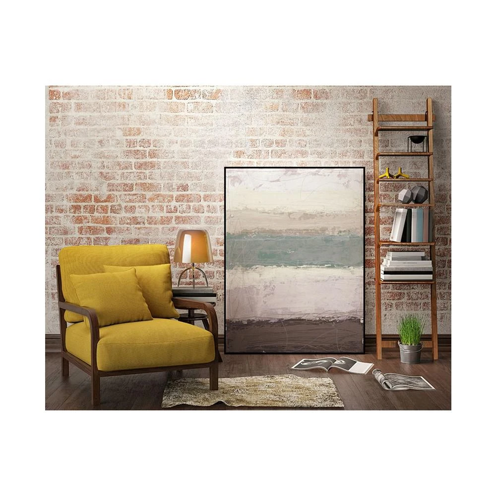 商品Giant Art|28" x 22" Strata Horizon II Art Block Framed Canvas,价格¥1436,第5张图片详细描述