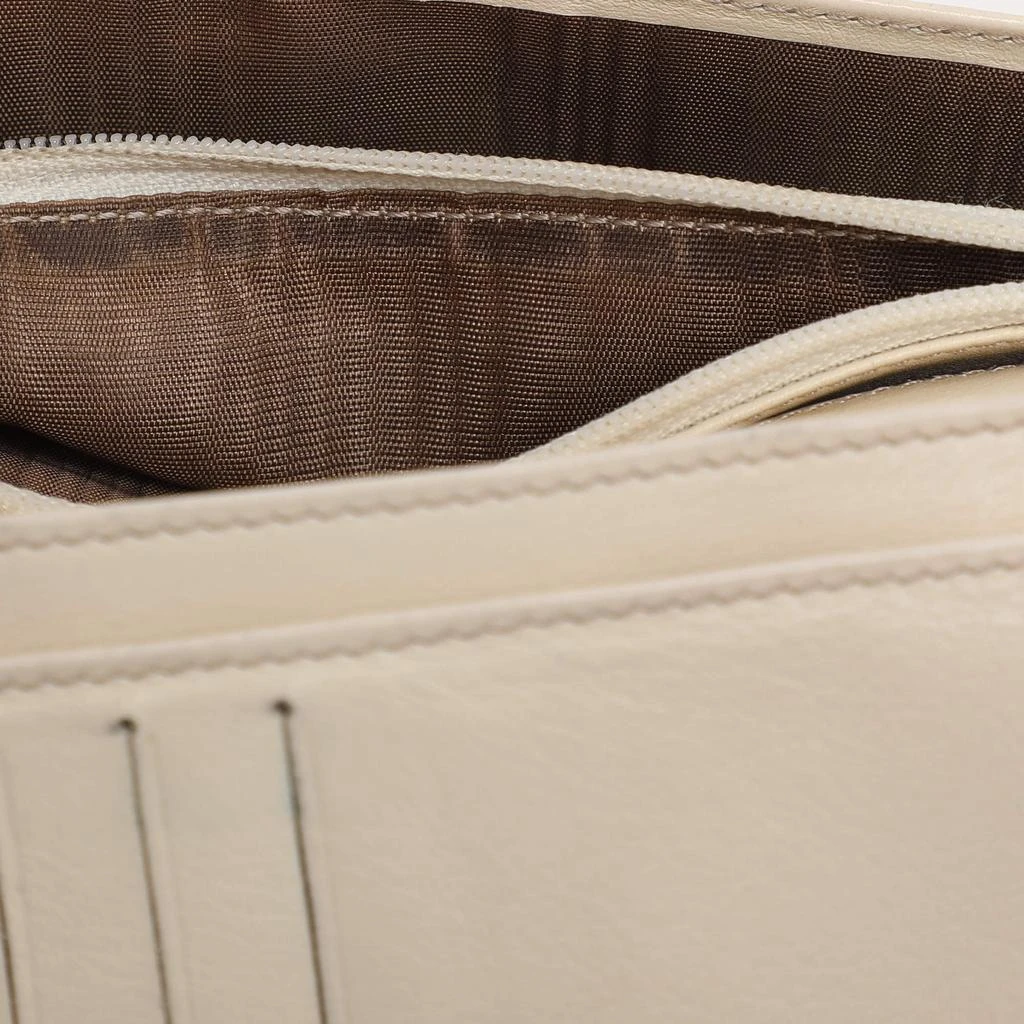商品[二手商品] Celine|Celine Brown/Cream Macadam Canvas Triomphe Vintage French Wallet,价格¥2057,第5张图片详细描述