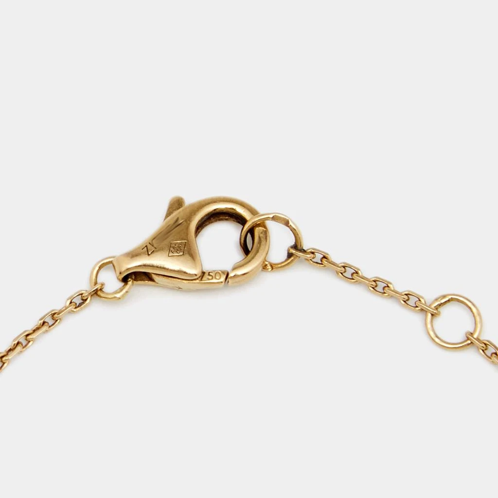 商品[二手商品] Cartier|Cartier Amulette de Cartier Mother of Pearl Diamond 18K Yellow Gold XS Model Bracelet ,价格¥8437,第5张图片详细描述