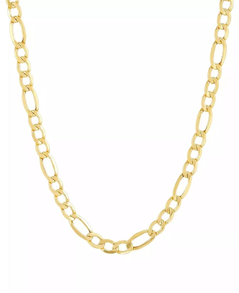 商品Italian Gold|22" Figaro Link Necklace (5-3/4mm) in 14k Gold,价格¥5797,第1张图片