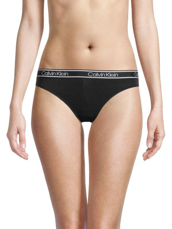 商品Calvin Klein|3-Pack Logo Thongs,价格¥161,第2张图片详细描述