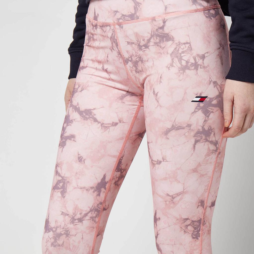 Tommy Sport Women's Rw Aop Leggings - Pink Opal Wash商品第4张图片规格展示