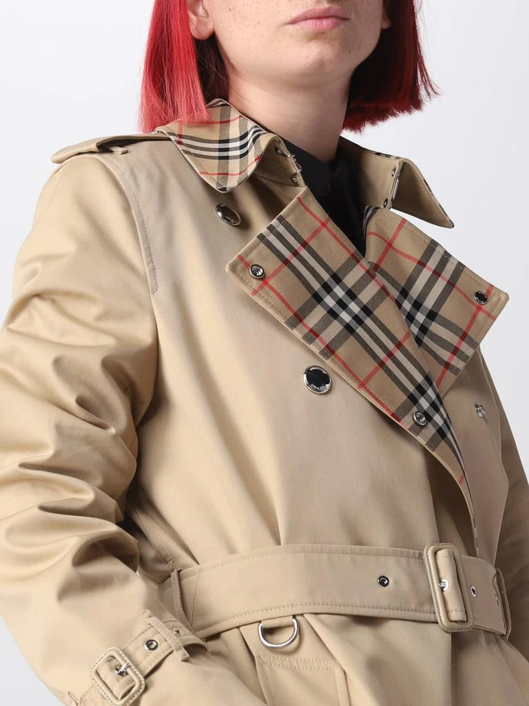 商品Burberry|Burberry trench coat in cotton gabardine,价格¥12286,第5张图片详细描述