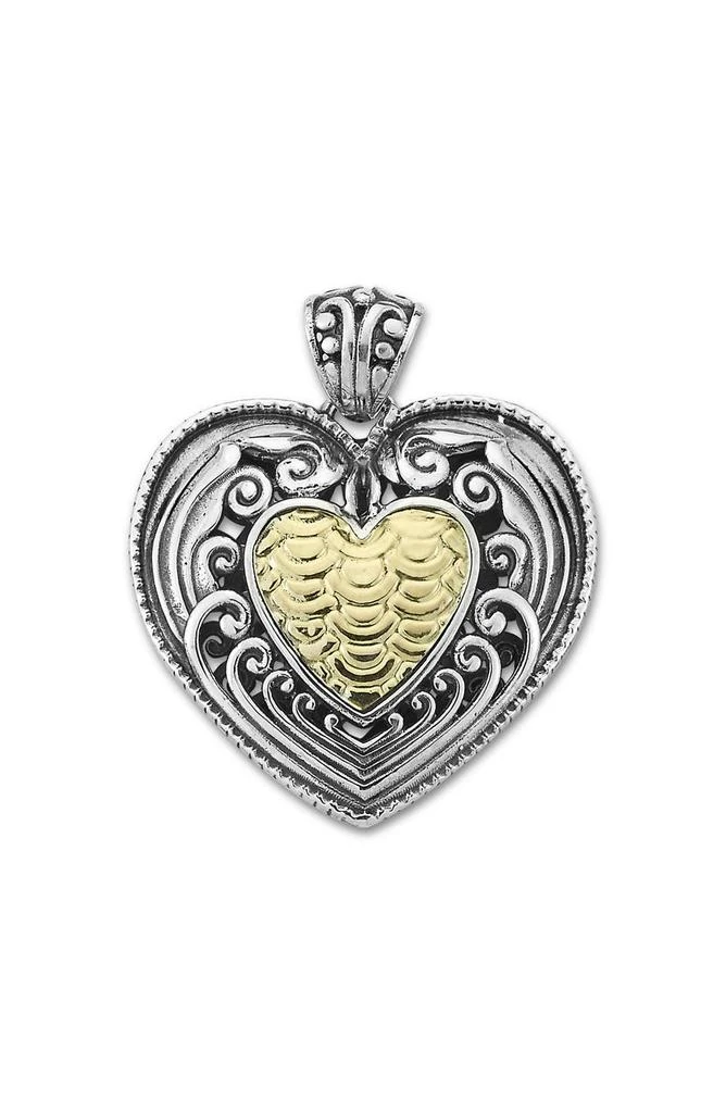 商品SAMUEL B.|18K Yellow Gold & Sterling Silver Heart Pendant,价格¥675,第1张图片