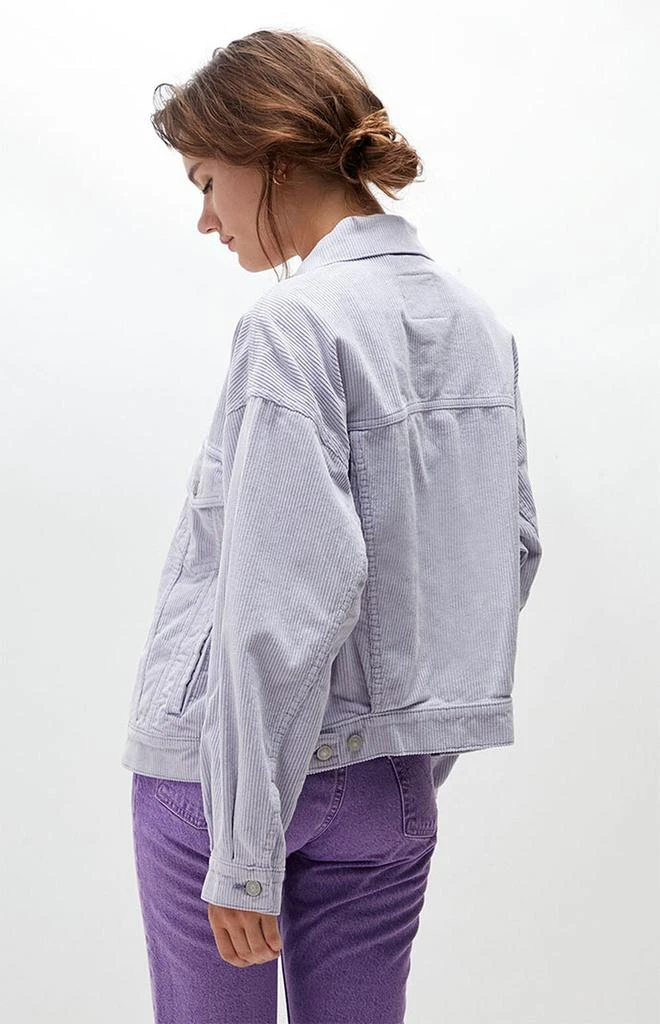 商品Levi's|Purple Corduroy '90s Trucker Jacket,价格¥535,第4张图片详细描述