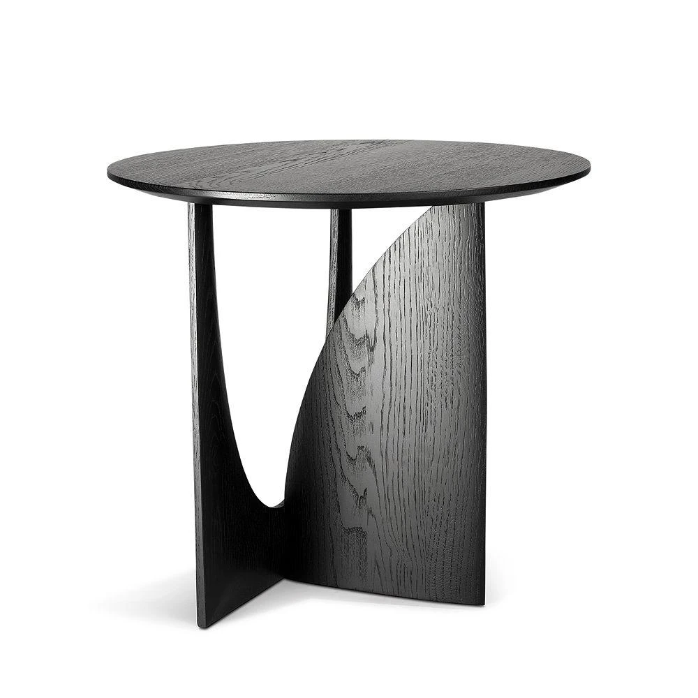 Oak Geometric Side Table 商品