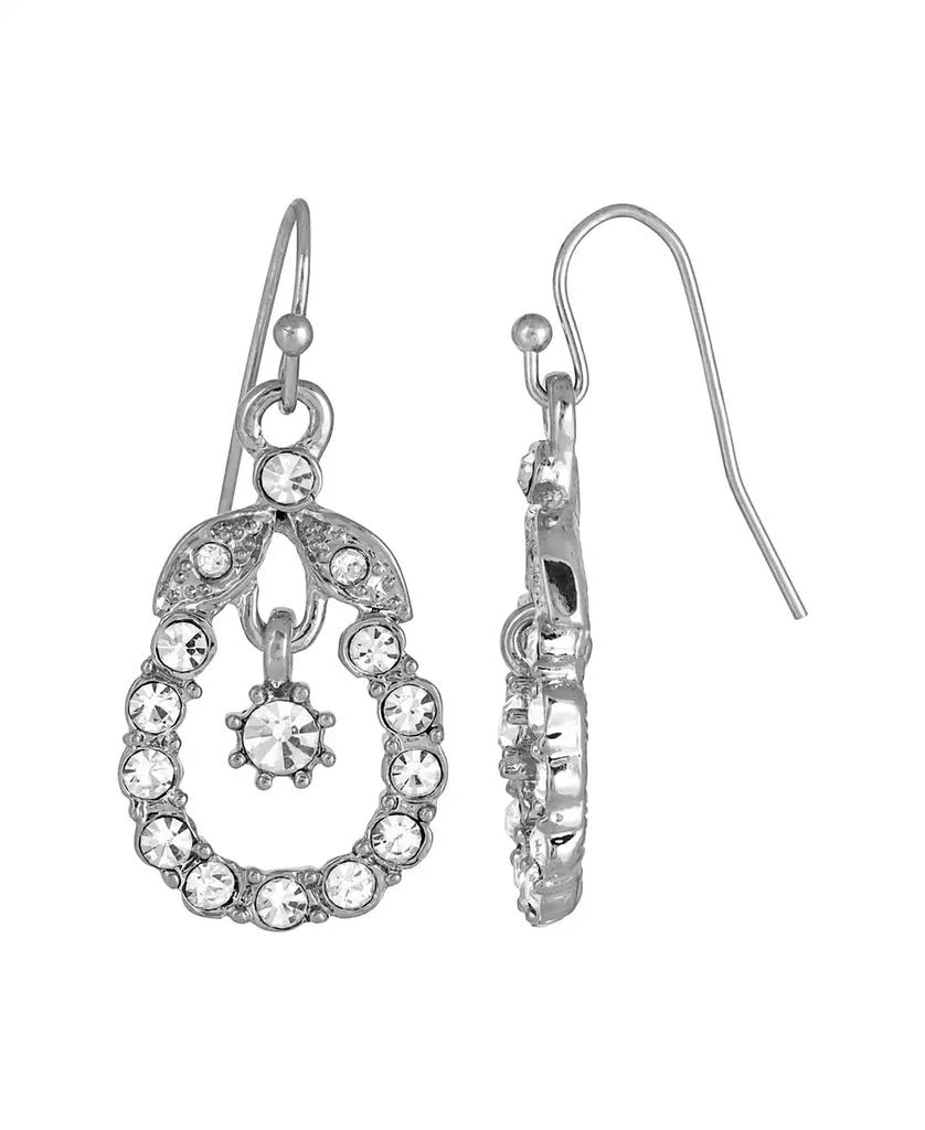 商品2028|Crystal Caged Drop Earrings,价格¥158,第1张图片