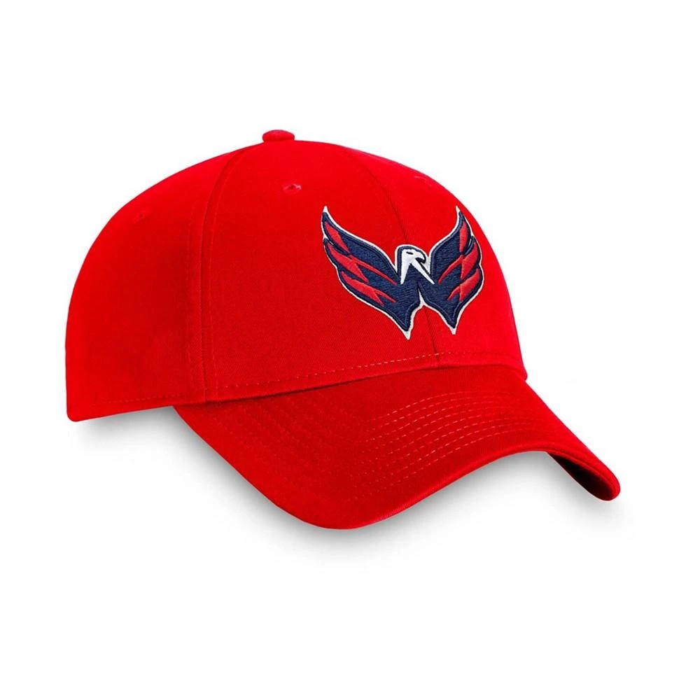 商品Fanatics|Men's Red Washington Capitals Core Adjustable Hat,价格¥165,第3张图片详细描述