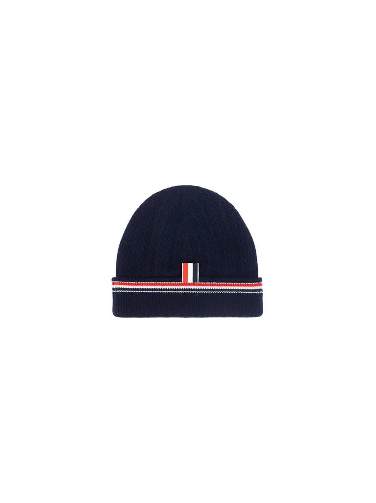 商品Thom Browne|Thom Browne Women's  Blue Other Materials Hat,价格¥2978,第2张图片详细描述