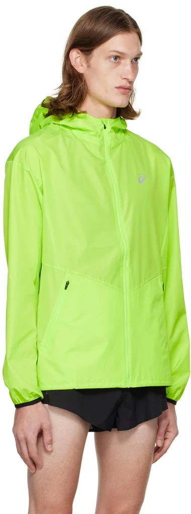 商品Asics|Green Accelerate Light Jacket,价格¥355,第2张图片详细描述