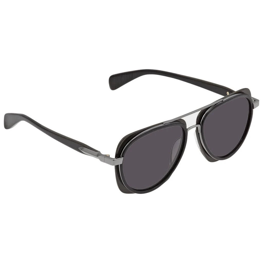 商品Rag & Bone|Grey Pilot Men's Sunglasses RNB 5035/G/S 07ZJ/IR 55,价格¥372,第1张图片