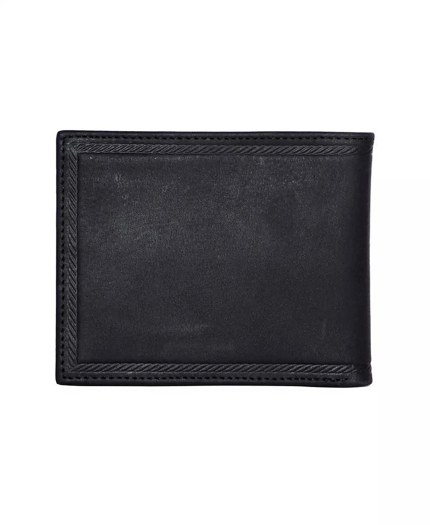 商品Nautica|Men's Credit Card Bifold Leather Wallet,价格¥334,第4张图片详细描述