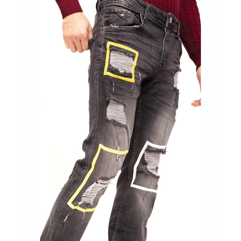 商品RON TOMSON|Men's Modern Paint Box Denim Jeans,价格¥1261,第4张图片详细描述
