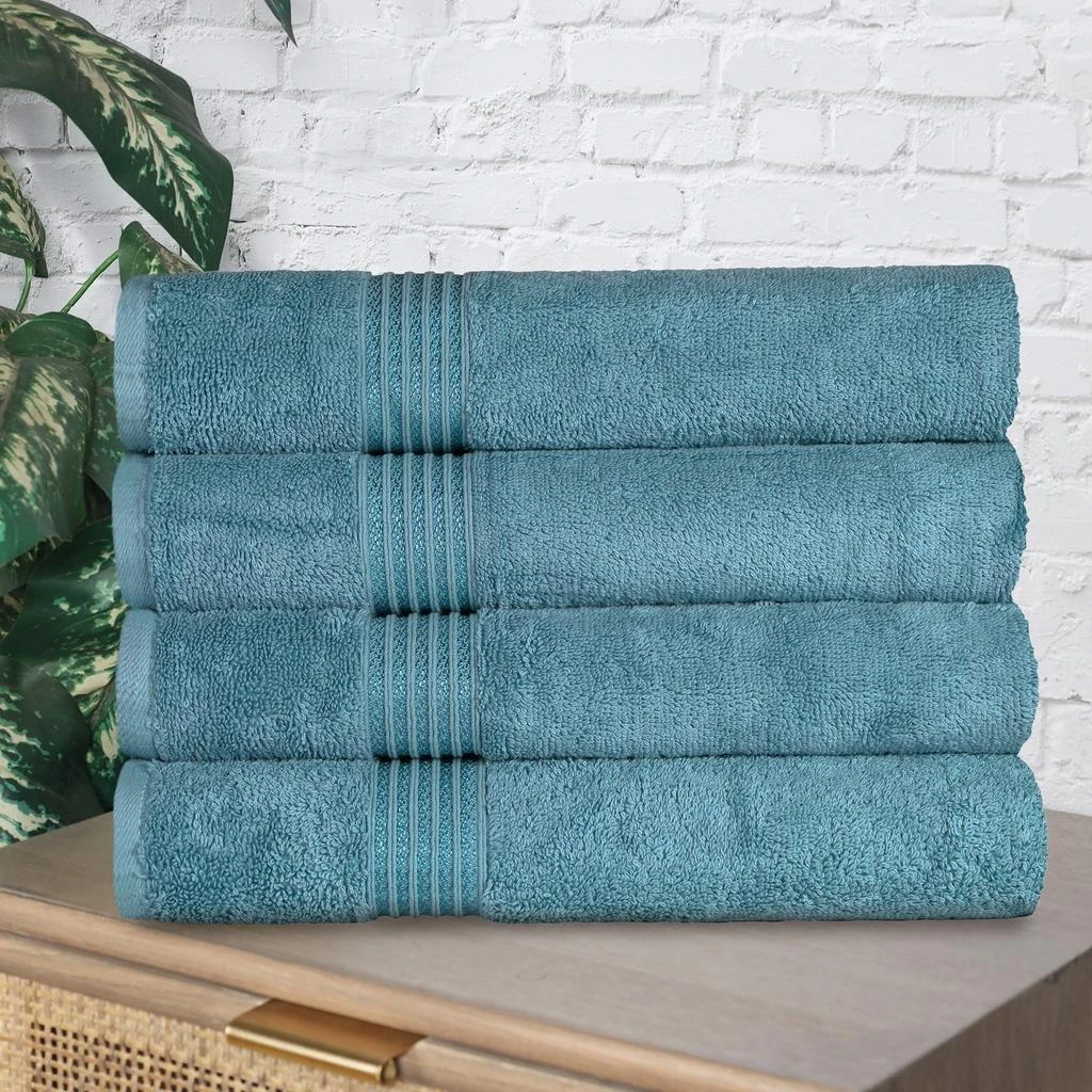Classic Cotton Absorbent and Quick-Drying 4-Piece Bath Towel Set 商品