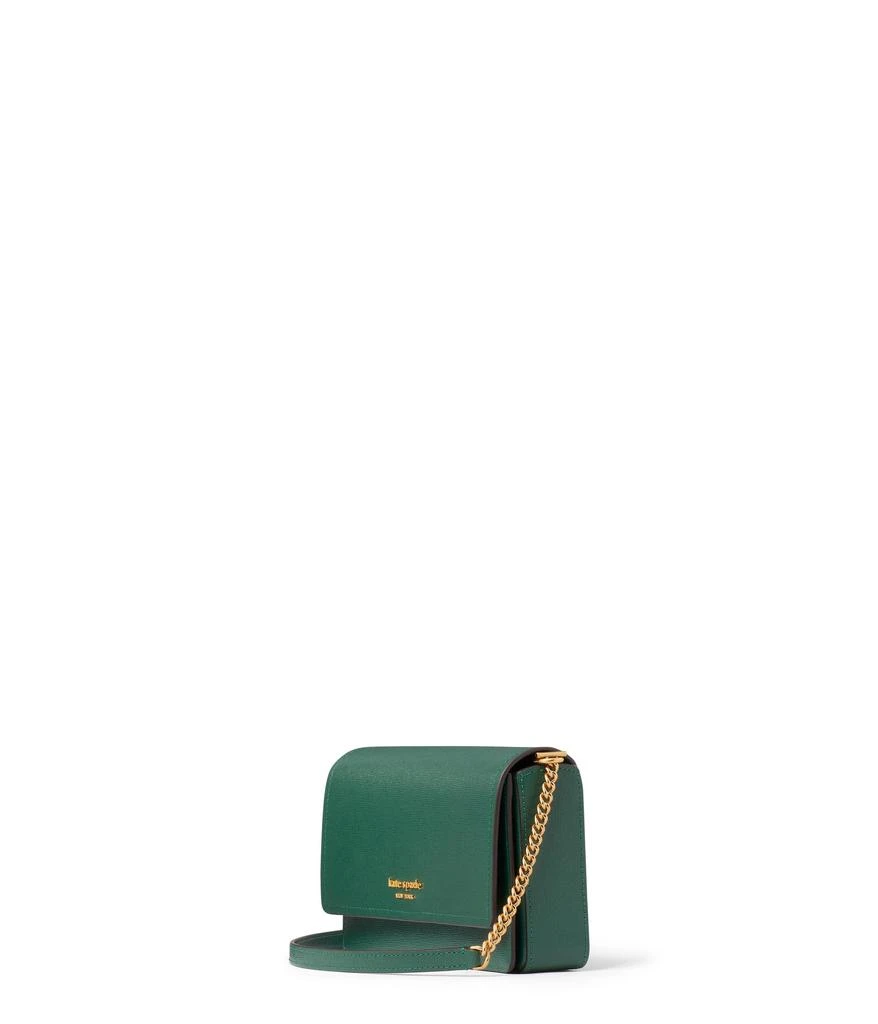 商品Kate Spade|Morgan Saffiano Leather Flap Chain Wallet,价格¥1181,第2张图片详细描述