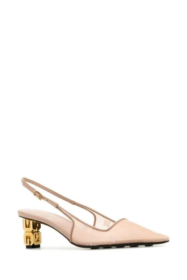 商品Givenchy|Pink mesh G Cube pumps,价格¥5189,第2张图片详细描述