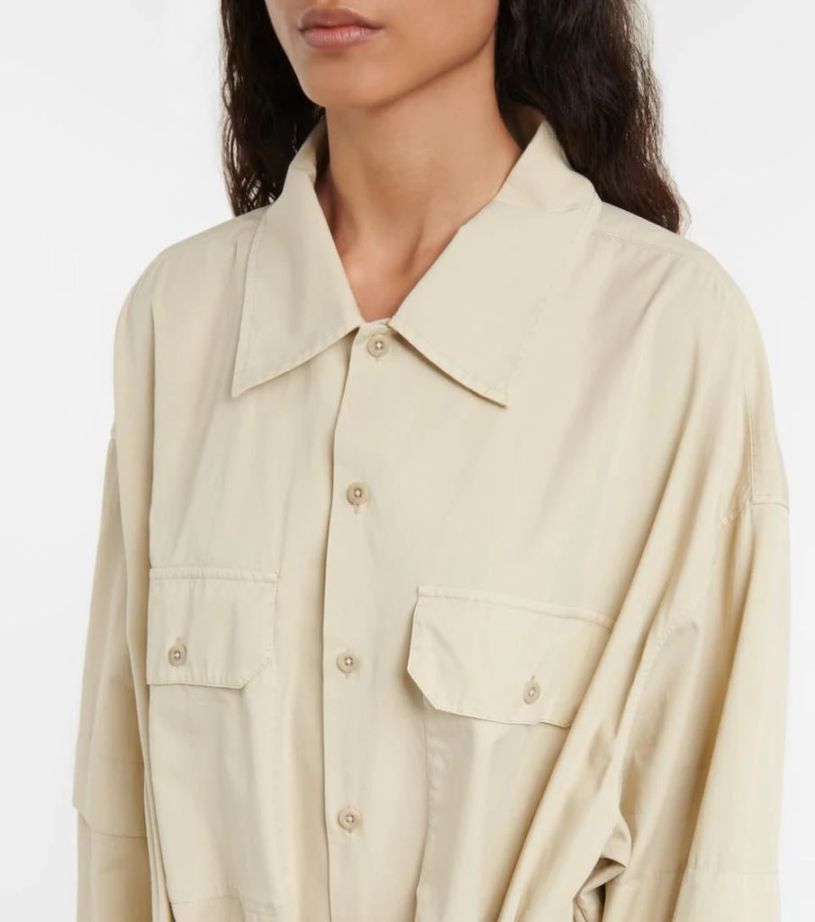 商品Lemaire|Oversized cotton twill midi dress,价格¥3629,第4张图片详细描述